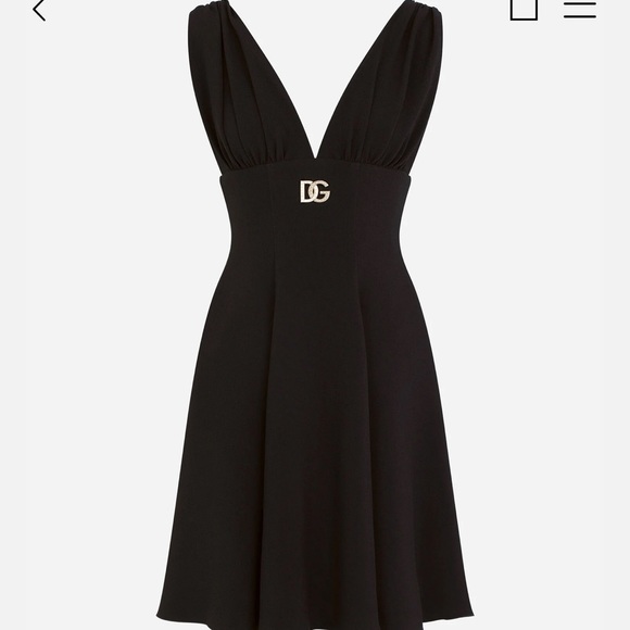 NWT, never been worn Dolce & Gabbana Cady with crystal-embellished DG logo - Picture 2 of 7